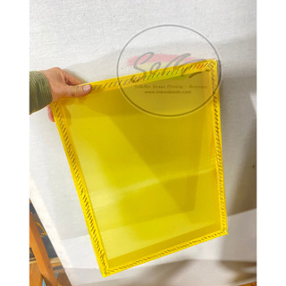 Khung in lụa Silkscreen Frame màu vàng kích thước tùy chọn độ phân giải 100T 120T 140T 165T