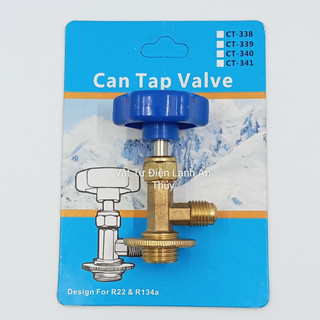Van mở khóa gas lon r600 - đầu mở gas lon r600 - van gas lon r134 - van mở nắp gas lon r600