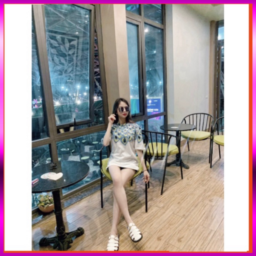 Áo Phông Nam Nữ Burlong Cánh Chim Xanh Chất Liệu Cotton. Áo Thun Unisex In Hình Đuôi Công Siêu Hot 2023