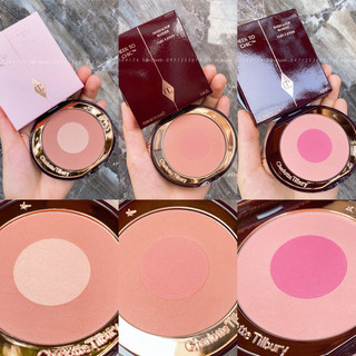 Phấn má hồng charlotte tilbury cheek to chic blush màu ecstasy, first love, pillow talk, love glow,…