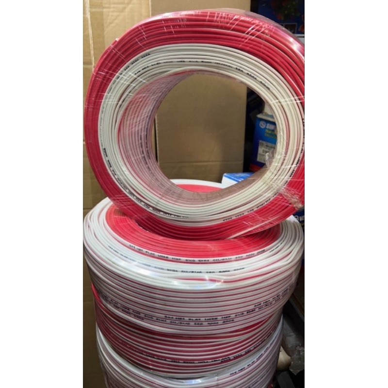 Dây Điện Đôi Trắng Đỏ 0,5 Lõi Đồng Giá Rẻ