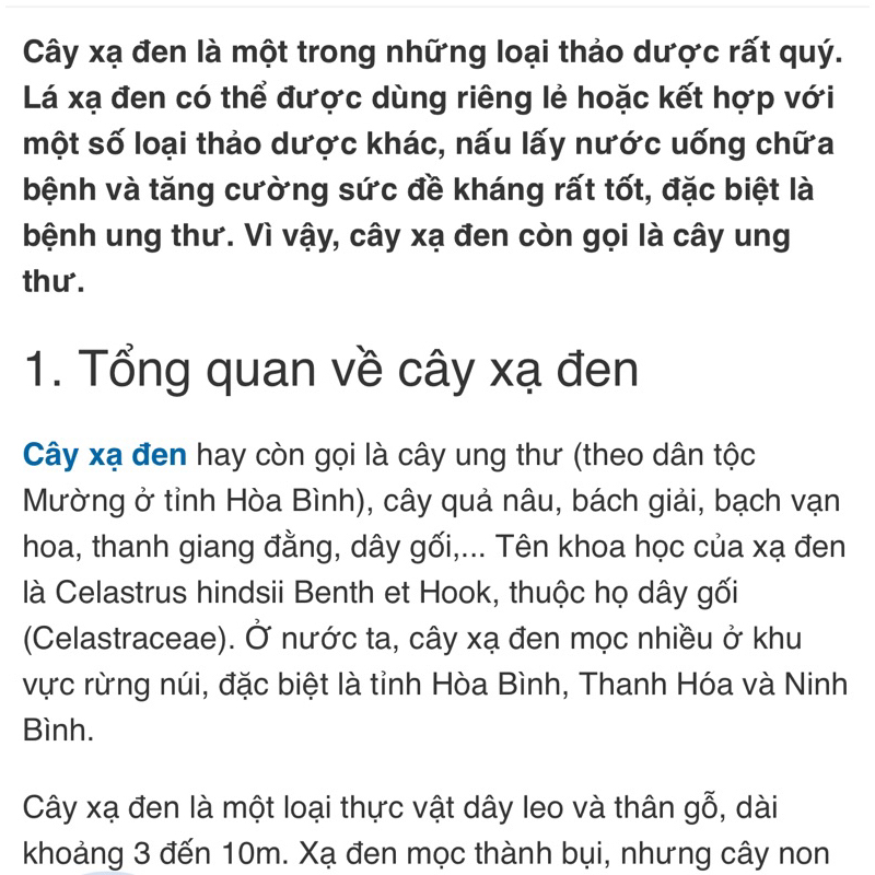 Com bo 3 cây xạ đen