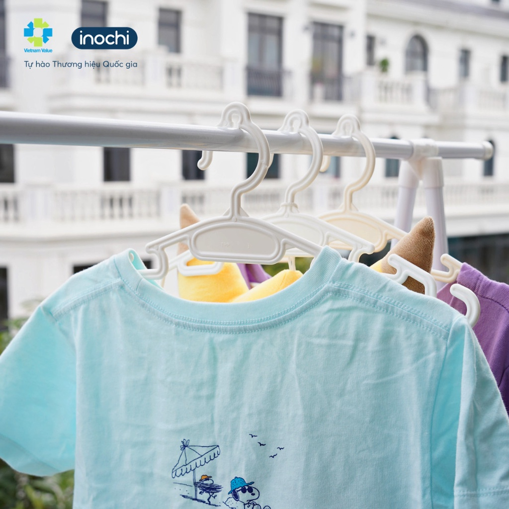 Set 10 Móc treo quần áo trẻ em Hara  - phù hợp treo quần áo trẻ em, trẻ sơ sinh