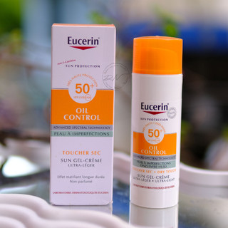 [ MẪU MỚI 2023] Kem chống nắng kiểm soát dầu Eucerin Sun Gel-Creme Oil Control Dry Touch SPF 50+