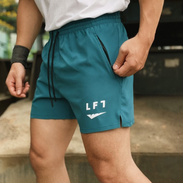 QUẦN SHORT THỂ THAO MỘT LỚP LFT 2023.V2 | Xanh Coban