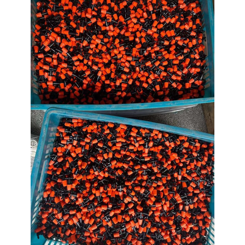 10 béc phun sương tưới lan 1 cửa và tê nối nhanh 8mm