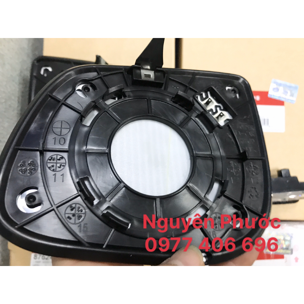 Mặt gương / Mặt kính chiếu hậu KIA MORNING 2011 - 2020 / Hàng xịn chính hãng