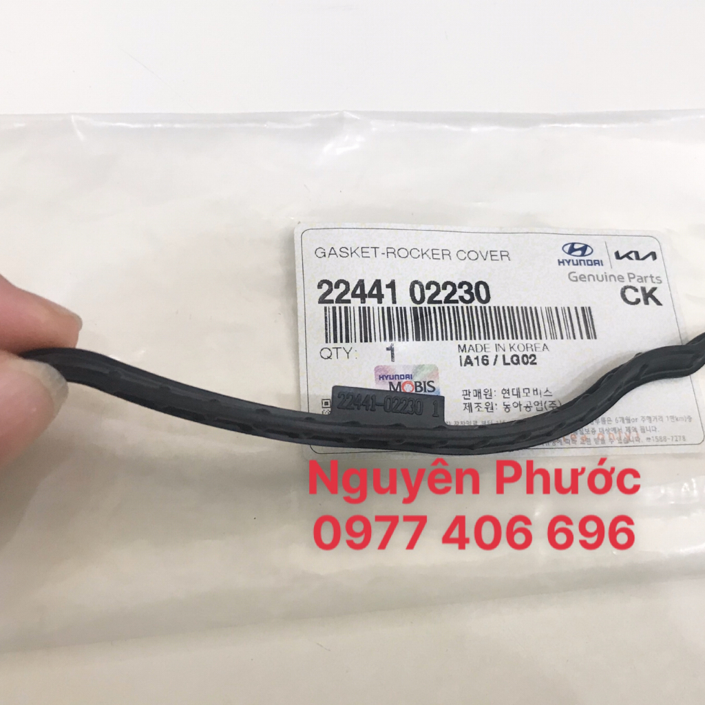 Gioăng nắp giàn cò   KIA MORNING 2009 - 2011 - Hàng chính hãng 2244102230