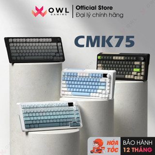 [CHÍNH HÃNG FULL VAT] Bàn phím cơ FL-Esports CMK75 SAM Lake Placid Blue / Desert Grey