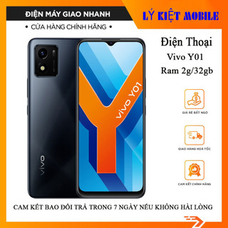Điện thoại Vivo Y01 RAM 2 G bộ nhớ 32 GB máy chính hãng