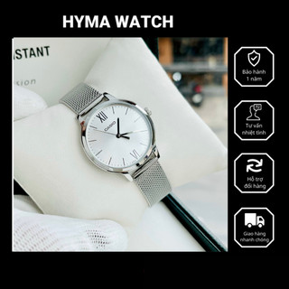 Đồng hồ nữ dây thép lưới casio ltp e157m-7a size 32mm bảo hành 1 năm hyma watch