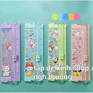 [Tặng dao phụ] Bảng cắt giấy các loại Paper cutter A3 A5 A4 màu làm handmade 🌷 Freeship 50k🌷 công cụ scrapbook giá rẻ