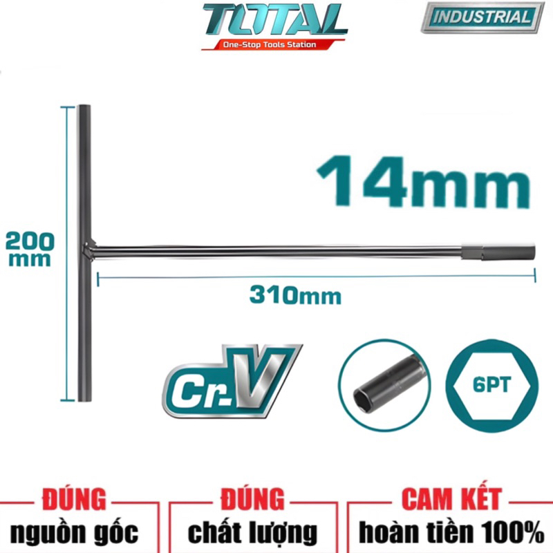 ĐỒ NGHỀ TOTAL Chìa vặn chữ T 8MM—>14MM THTSWB0801 / THTSWB1001 / THTSWB1201 / THTSWB1301 / THTSWB1401
