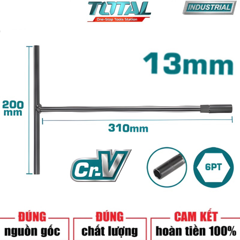 ĐỒ NGHỀ TOTAL Chìa vặn chữ T 8MM—>14MM THTSWB0801 / THTSWB1001 / THTSWB1201 / THTSWB1301 / THTSWB1401