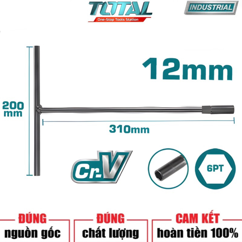 ĐỒ NGHỀ TOTAL Chìa vặn chữ T 8MM—>14MM THTSWB0801 / THTSWB1001 / THTSWB1201 / THTSWB1301 / THTSWB1401