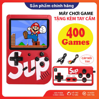 Máy Chơi Game Cầm Tay Sup 400 Trò Chơi - Máy Điện Tử Kèm Tay Cầm Dành Cho 2 Người 400 IN 1