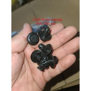 100 chốt nhựa 8mm mazda zin