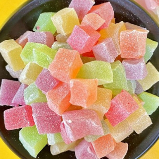 1 KG- Kẹo dẻo vuông trái cây đà lạt