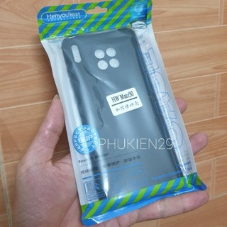 [Huawei Mate 30] Ốp lưng silicon dẻo đen cao cấp Henyou