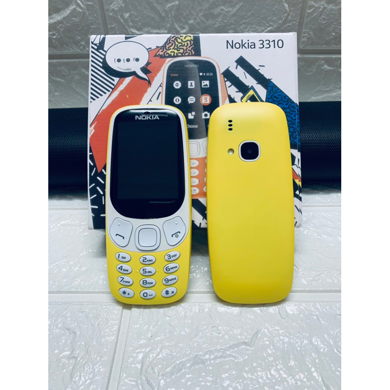 Điện thoại Nokia 3310  2 sim - Hàng mới full hộp, Loa to sóng khoẻ