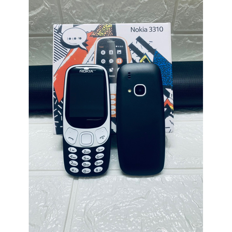 Điện thoại Nokia 3310  2 sim - Hàng mới full hộp, Loa to sóng khoẻ