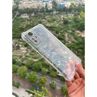 Ốp lưng silicon Xiaomi Redmi Note 12S 4G trong suốt chống sốc 4 góc