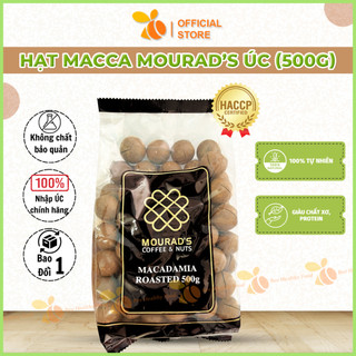 Mắc ca úc mourad's 500g loại 1 - macca úc hạt chắc, thơm giòn, không hôi dầu