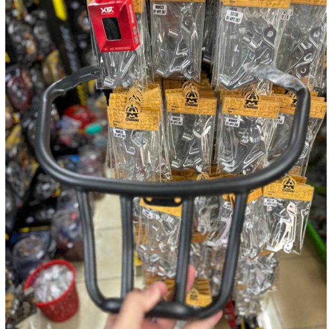 Cảng sau/baga sau/tay dắt cong Vespa sprint , primavera đen nhám