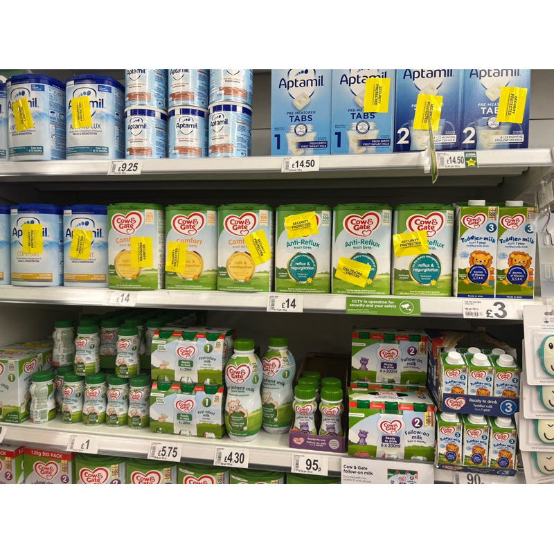 Sữa Aptamil Anh dạng 5 viên 1 thanh số 1 và số 2 date 2024 600g