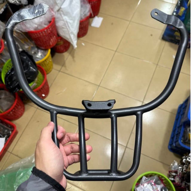 Cảng sau/baga sau/tay dắt cong Vespa sprint , primavera đen nhám