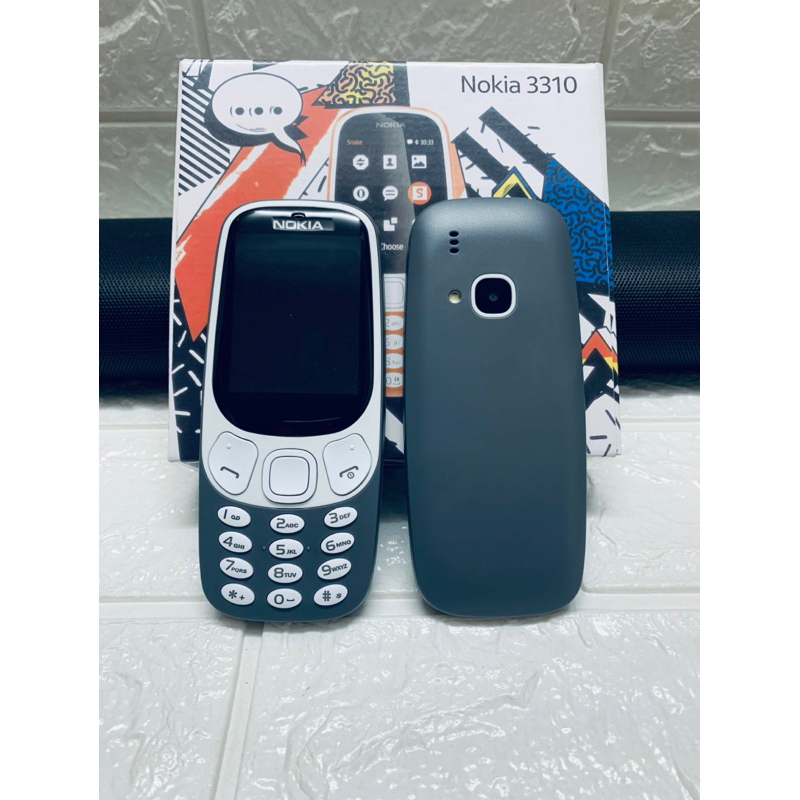 Điện thoại Nokia 3310  2 sim - Hàng mới full hộp, Loa to sóng khoẻ