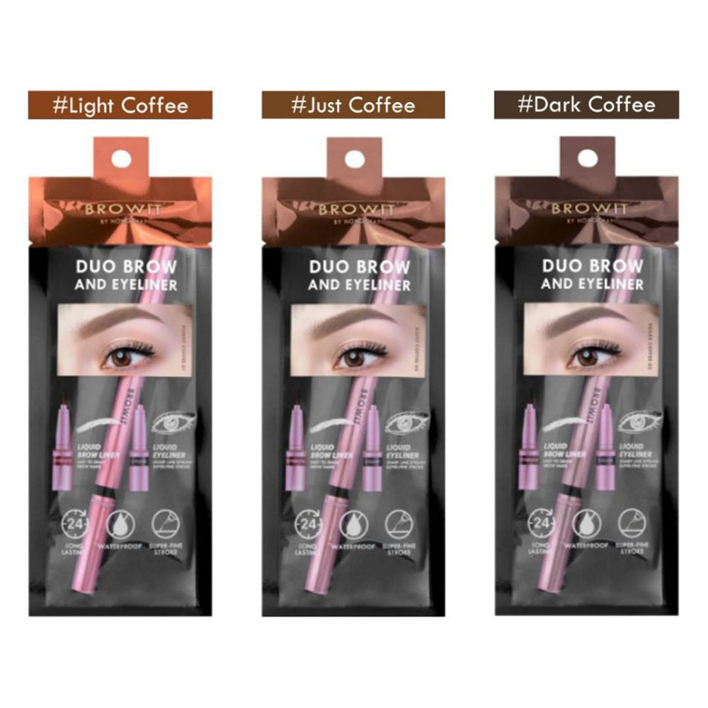 [NongChat Thái Lan] Bút Kẻ Mắt Browit Ultra Fine Eyeliner Siêu Mảnh 0.01mm Dễ Kẻ, Không Lem Không Thấm Nước - Wincy Mart