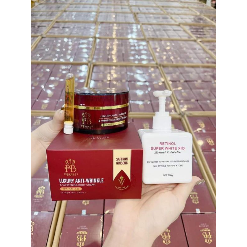 Kem Body Cốt Ủ COLLAGEN PB 250g MẪU MỚI Perfect Beauty