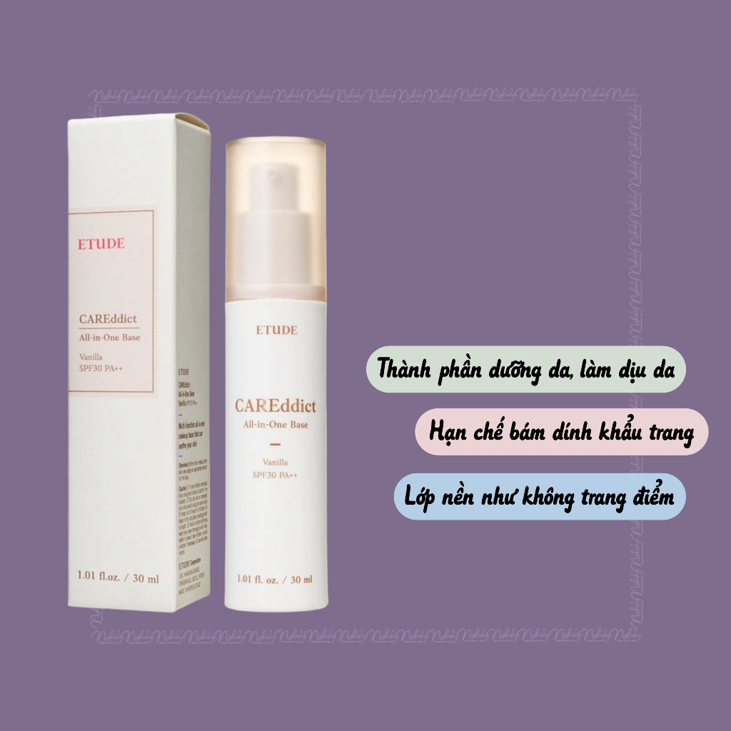 Kem nền đa năng Etude CAREddict All-in-One Base