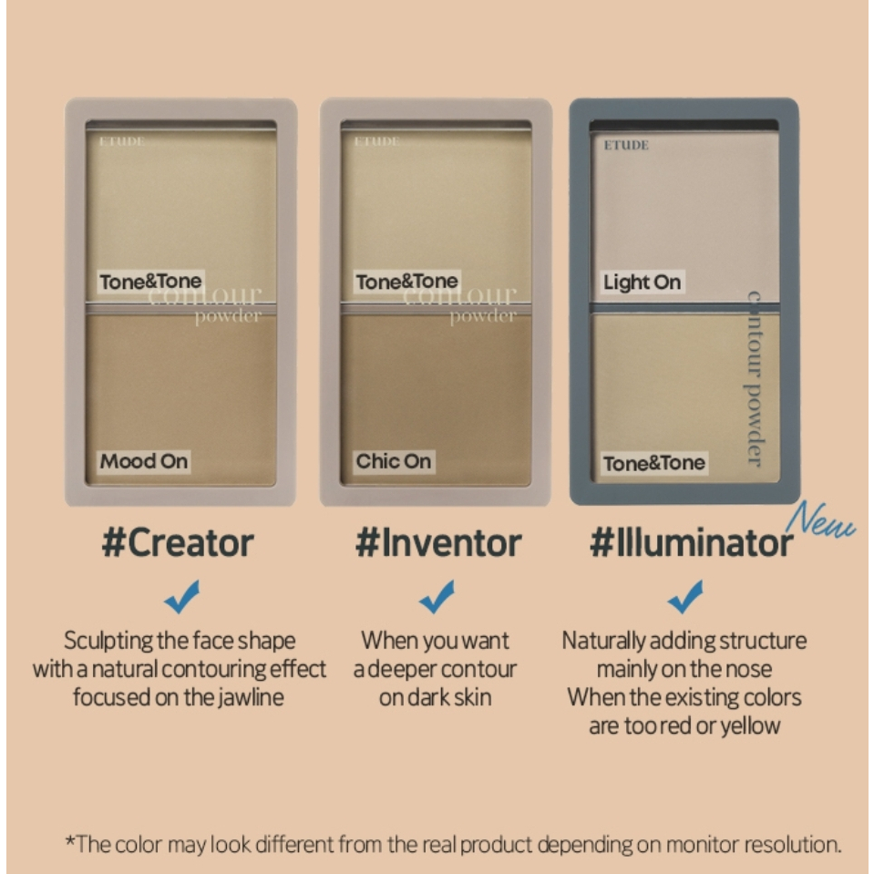 Phấn tạo khối Etude Contour Powder