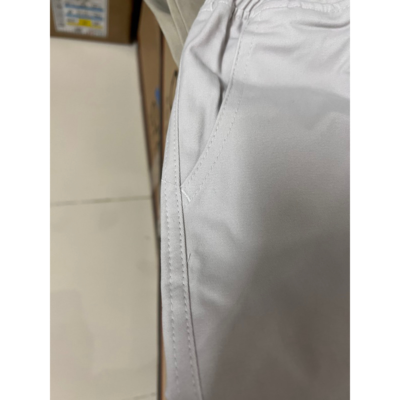 Quần kaki nam ống suông lưng thun vải co giãn