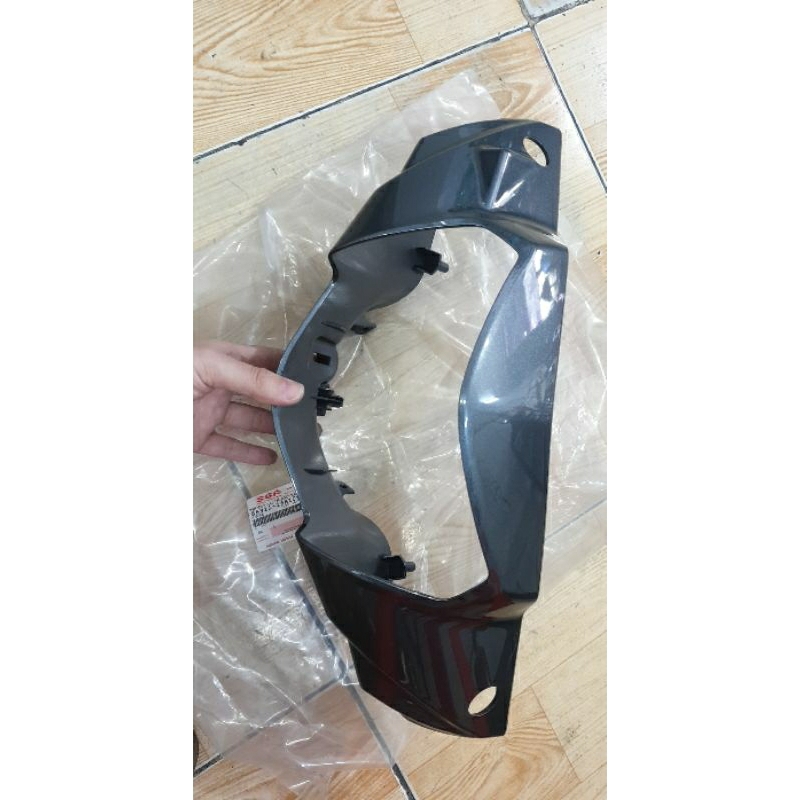 Ốp đèn pha  xbike 125 màu xám