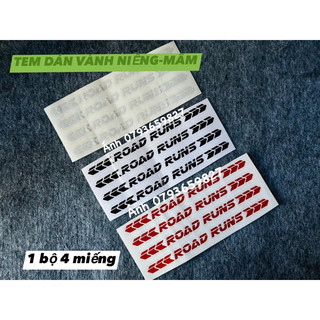 Tem dán vành niềng hoặc mâm xe