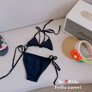 Bikini, đồ bơi cột dây tùy chỉnh cho bé gái