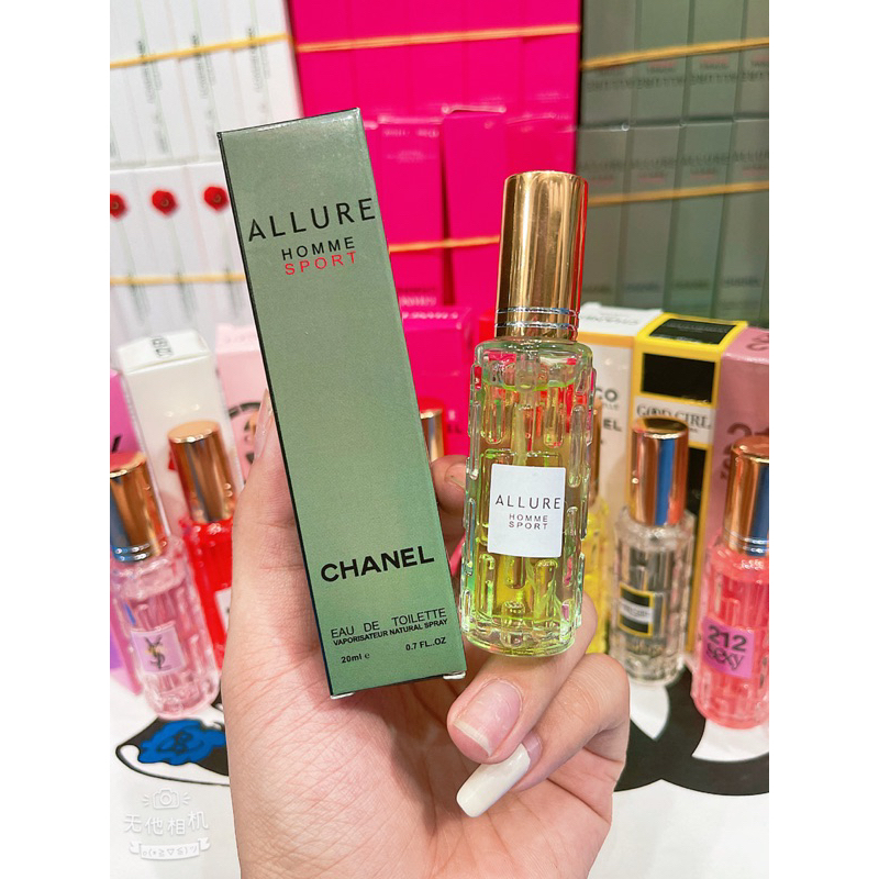 Nước Hoa Chiết Dạng Xịt 4D 20ml Dành Cho Cả Nam Và Nữ Nhiều Mùi