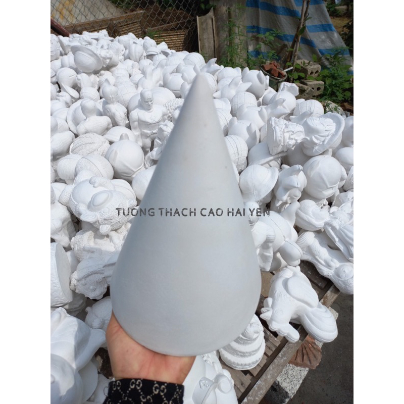 Khối Thạch Cao Hình Chóp Nón