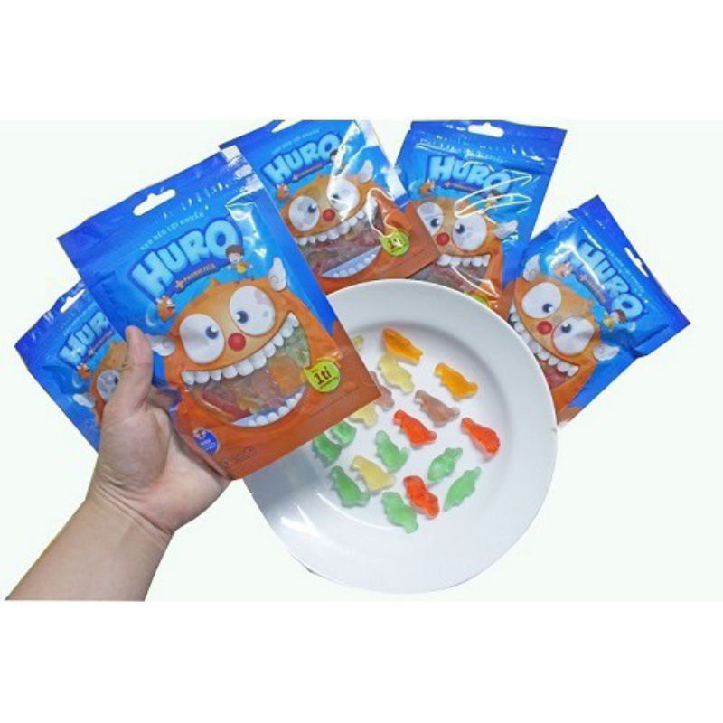 Kẹo dẻo lợi khuẩn Huro gói 105g