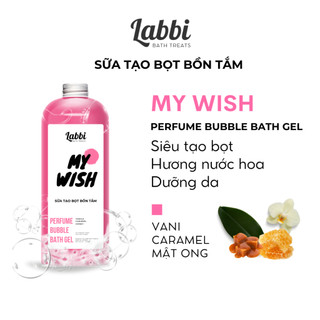 Sữa tạo bọt bồn tắm my wish perfume bubble gel
