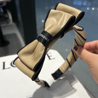 Bờm tóc nơ lệch 2 màu
