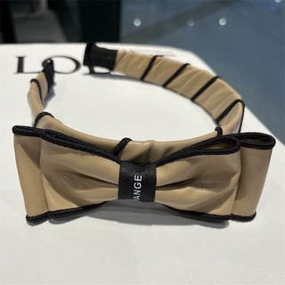 Bờm tóc nơ lệch 2 màu