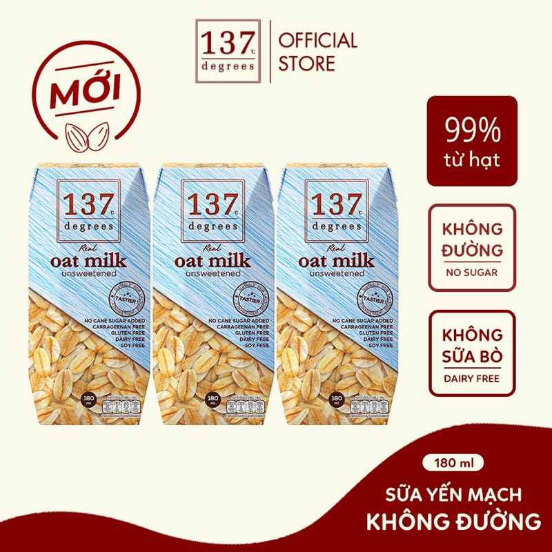 SỮA HẠT MẮC CA  NGUYÊN CHẤT 137 DEGREES