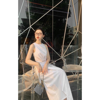 ĐẦM MIDI SÁT NÁCH NƠ EO