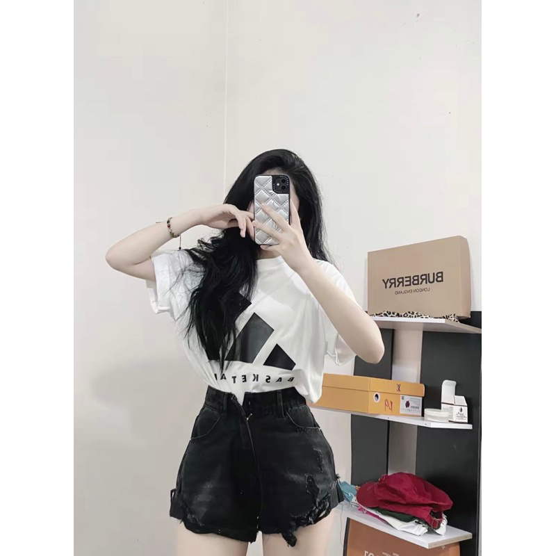 Áo Thun BASKETBALL unisex Form , Áo Phông Cotton 100%