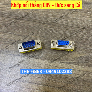 Đầu nối rs232 db9 đấu thẳng đực sang đực - đực sang cái - cái sang cái