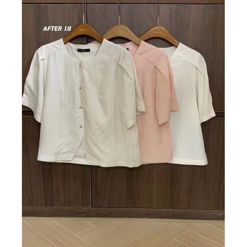 Áo trơn basic TOMORROW 2375 (ảnh thật ở cuối)